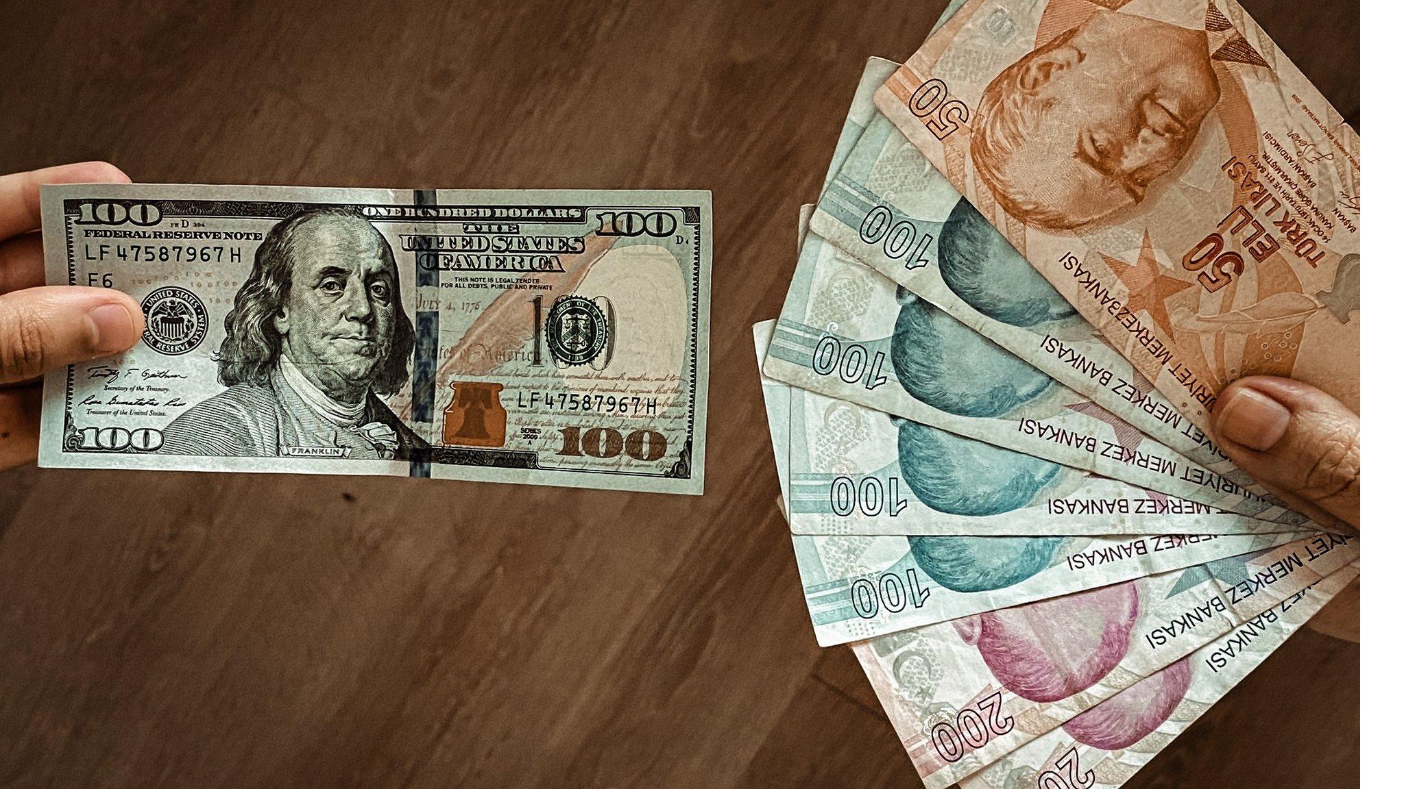 الليرة التركية تسجل ارتفاعاً جديداً مقابل الدولار اليوم الخميس 4/ 4/ 2024