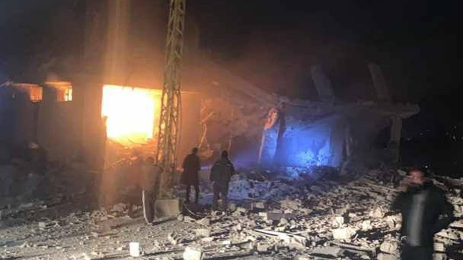 قتيل إثر غارات إسرائيلية على منطقة بعلبك شرقي لبنان