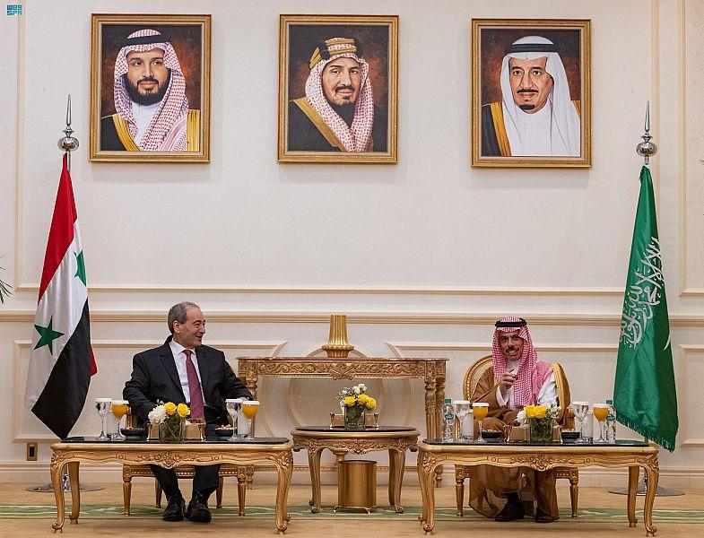 بيان مشترك يوضح نتائج زيارة المقداد إلى السعودية