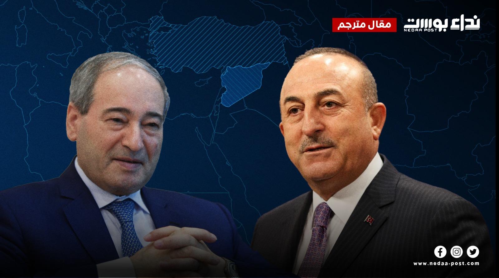 هل تركيا والنظام السوري على وشك تطبيع العلاقات؟
