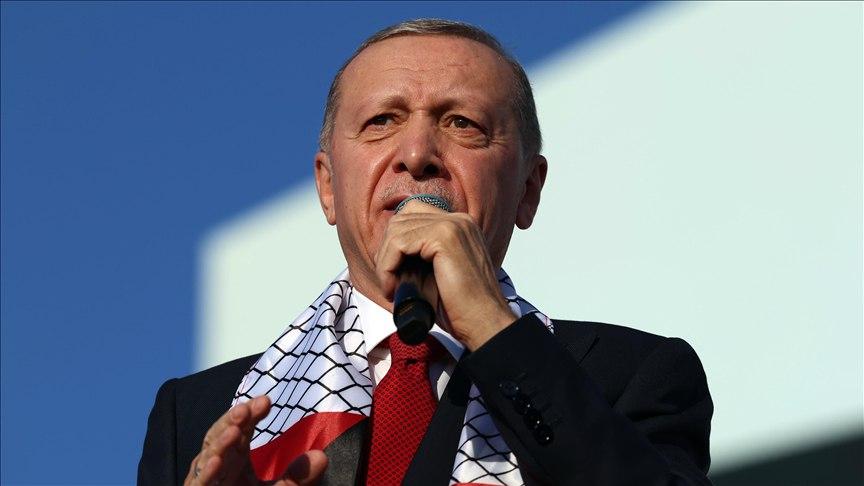 أردوغان يُحمِّل الغرب مسؤولية المذبحة في غزة