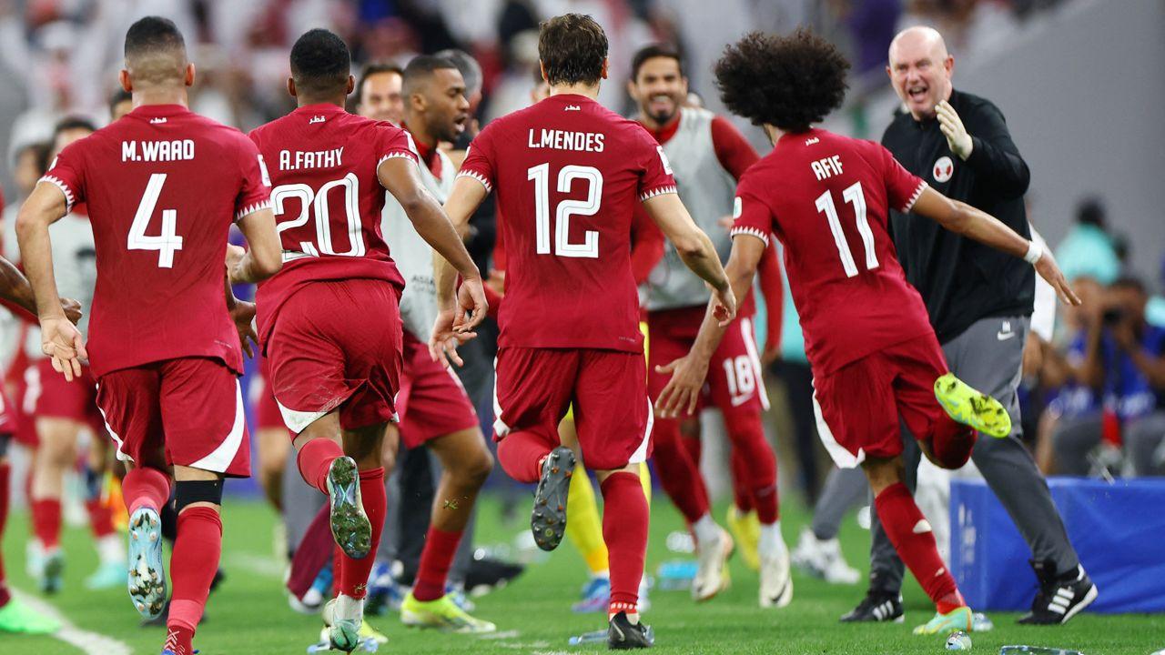 قطر تهزم إيران وتضرب موعداً مع الأردن في نهائي كأس آسيا