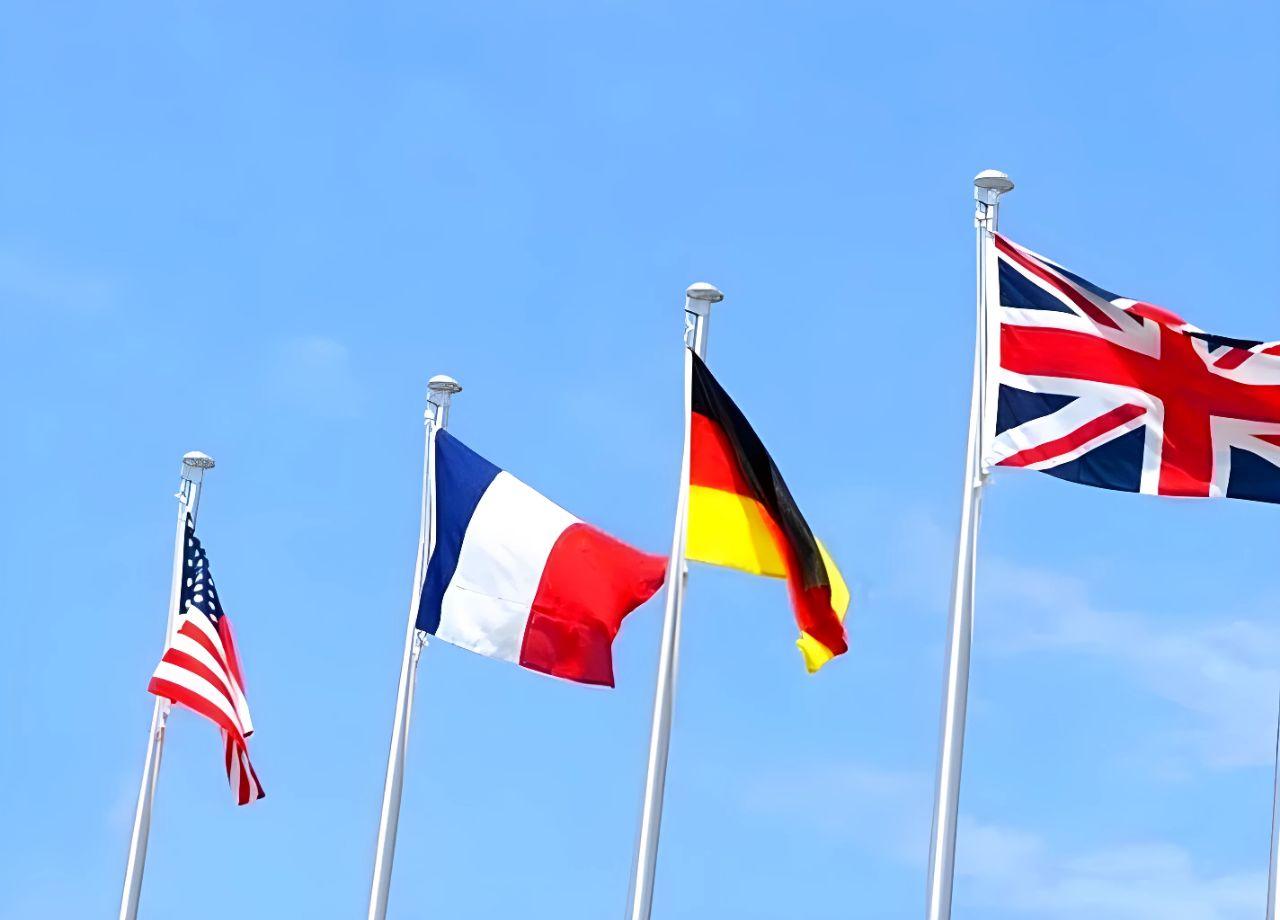 الولايات المتحدة وفرنسا وبريطانيا وألمانيا تجدد تمسُّكها بـ"اللاءات الثلاث" في سورية