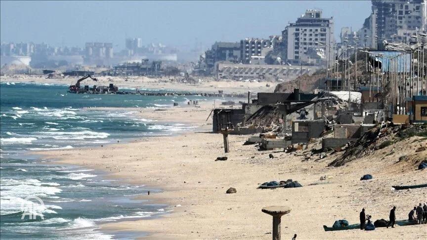 البنتاغون: أعمال إنشاء ميناء مؤقت لإيصال المساعدات الإنسانية إلى غزة مستمرة