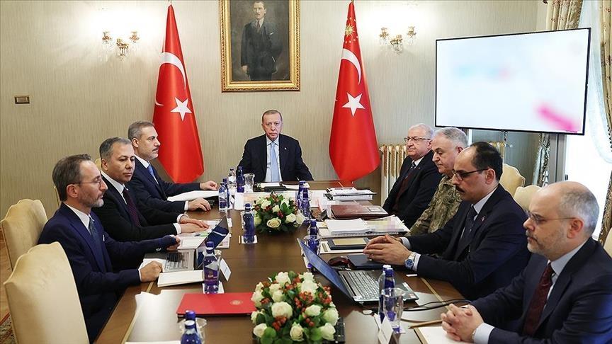 انتهاء الاجتماع الأمني في تركيا برئاسة أردوغان.. ما نتائجه؟
